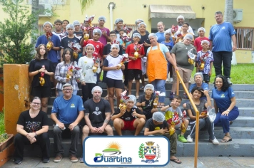 Oficina de Páscoa no Espaço Crescer une gerações e promove inclusão social 