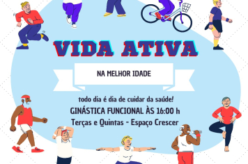Ginástica Funcional para a Melhor Idade agora no Espaço Crecer