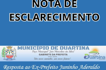 NOTA DE ESCLARECIMENTO