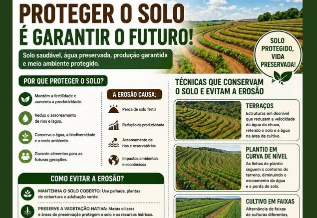 Proteger o solo é garantir o futuro