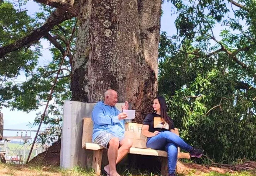 Dinâmica conduzida pela psicóloga Amanda Moraes estimulou recordações e acolhimento emocional