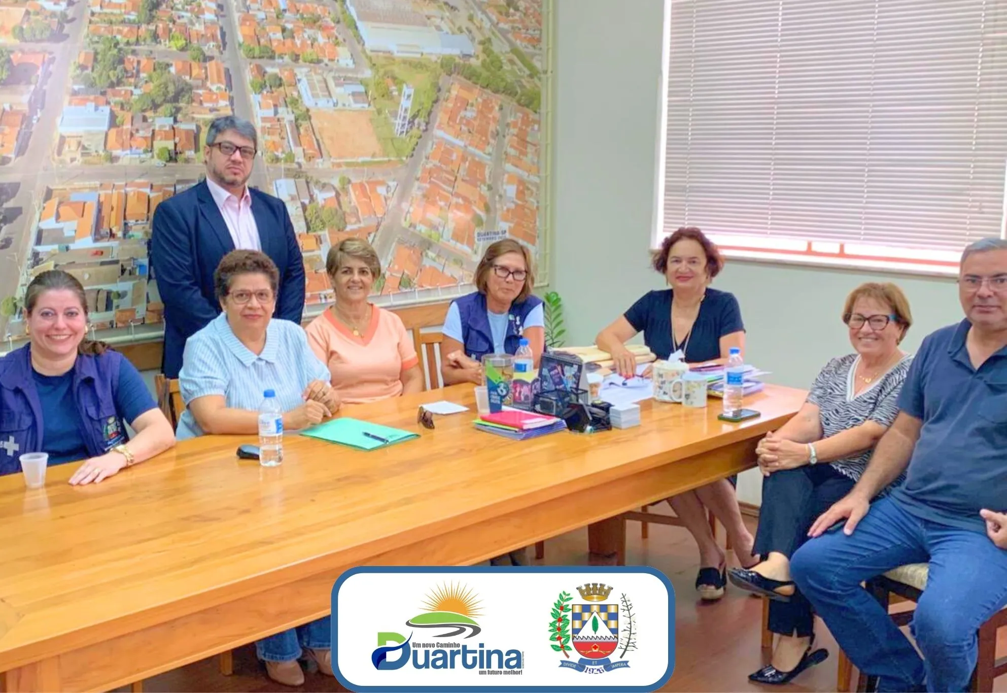 Prefeitura de Duartina recebe equipe do CIVAP e discute parceria para fortalecer atendimento na Santa Casa