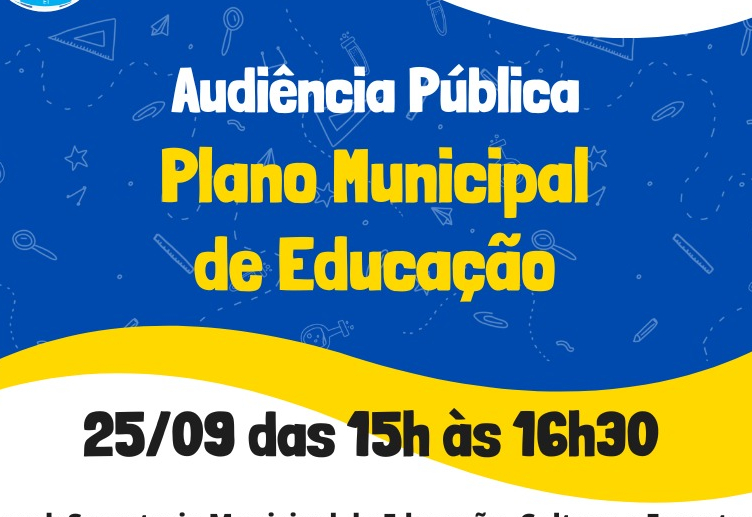 Audiência Pública – Plano Municipal de Educação