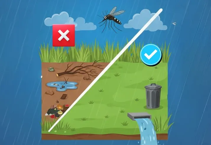 Terreno limpo, cidade protegida!